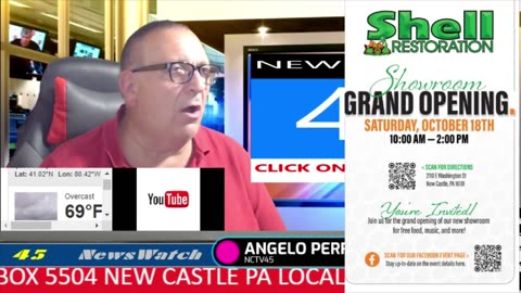 NCTV45 NEWSWATCH MORNING MON OCT 6 2025 WITH ANGELO PERROTTA