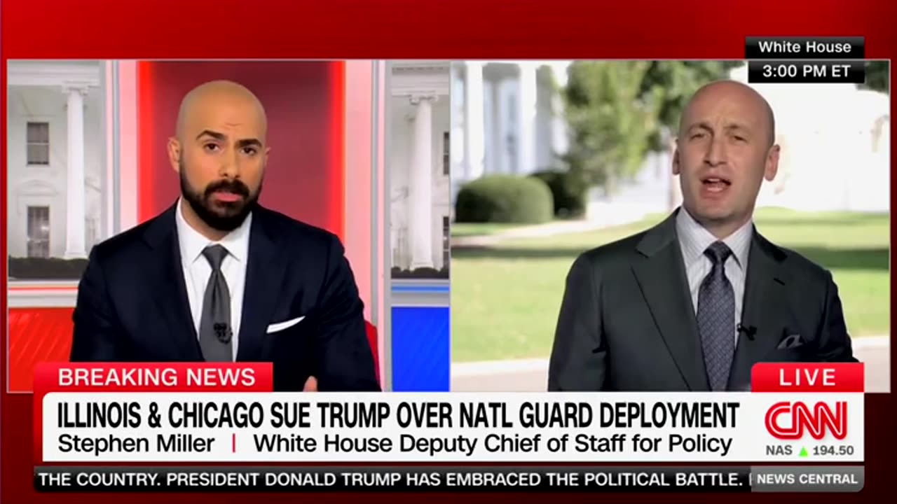 Stephen Miller Swats Down CNN Host’s ‘Dumb Question’ About Trump Admin Racially ‘Profiling’