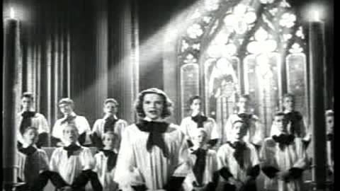 Judy Garland - Silent Night = Exhibitor's Christmas Trailer 1937