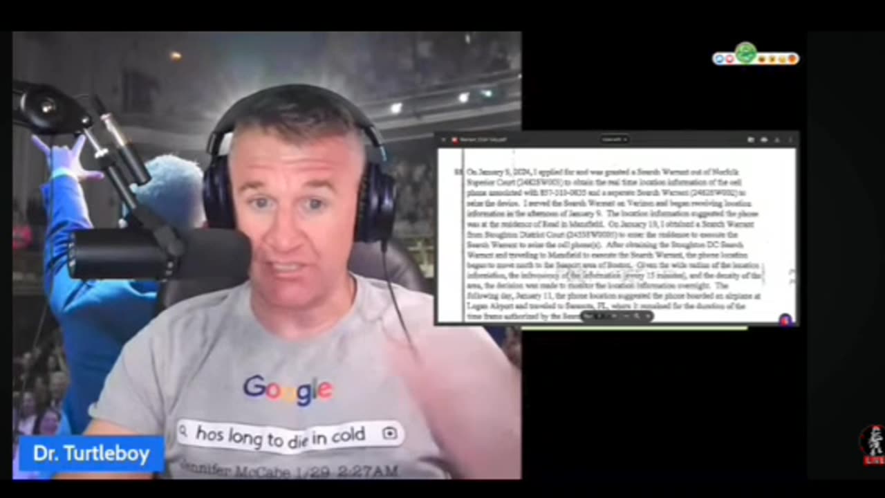 Turtleboy on The Timeline of Events Leading to His Arrest & Karen Read's Phone