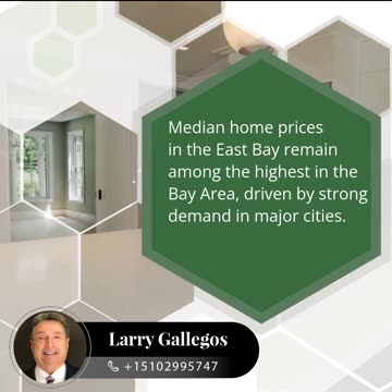 How Are East Bay, CA. Home Prices Performing in Mid‑ Fall 2025?