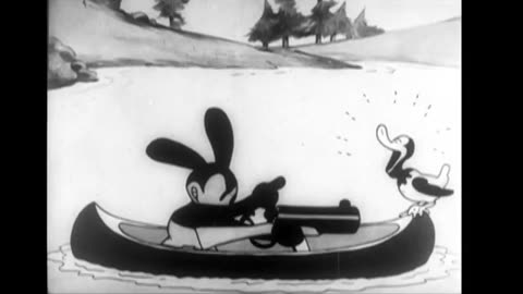 Tall Timber: Oswald the Lucky Rabbit (Disney, 1928)