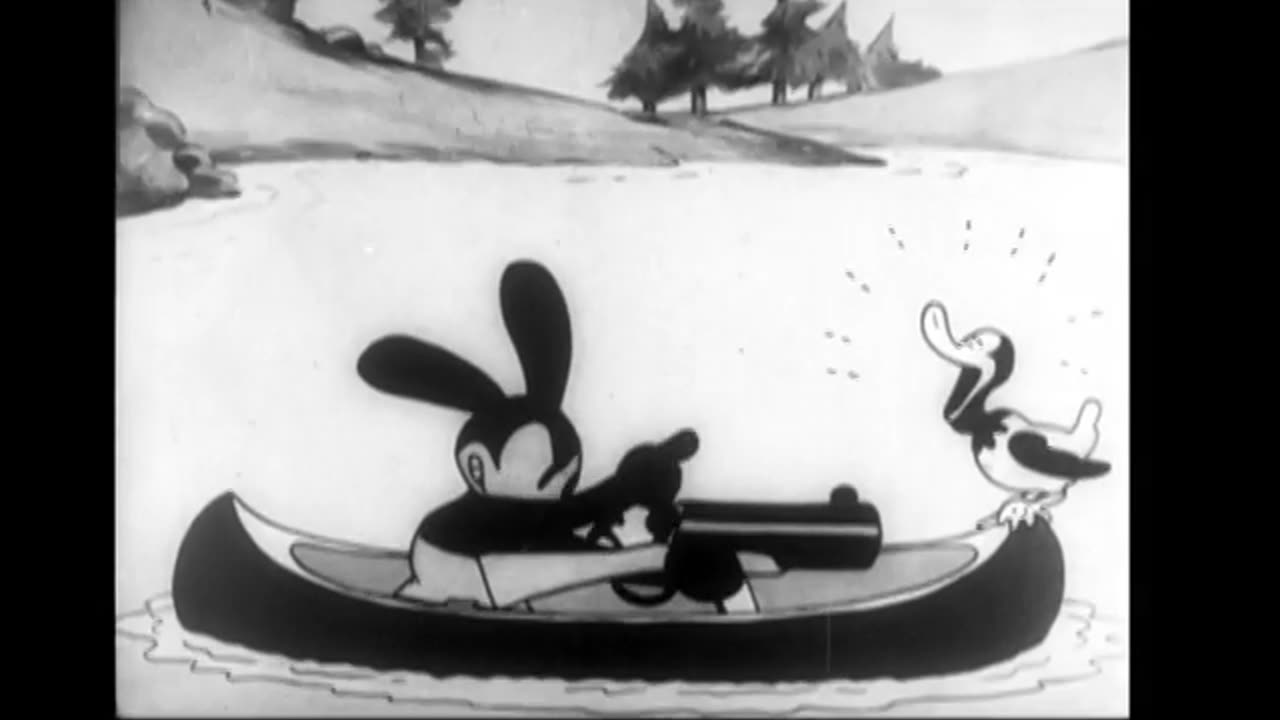 Tall Timber: Oswald the Lucky Rabbit (Disney, 1928)