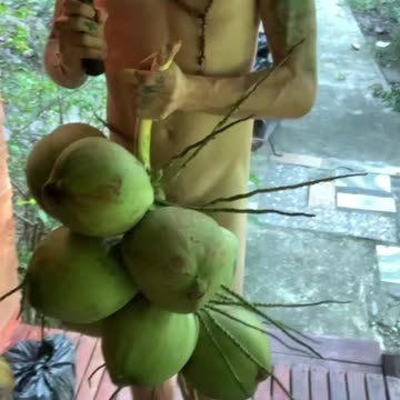 Naturist lifestyle 🌿👣🥥 #travel #lovethailand