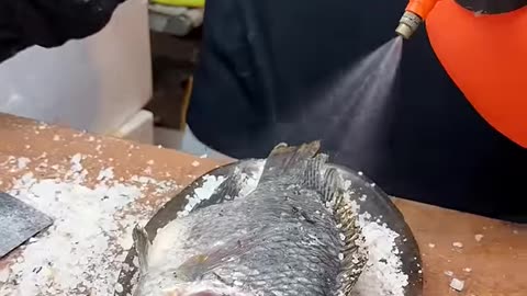 Grilled Fish with Salt - A Simple Delicacy