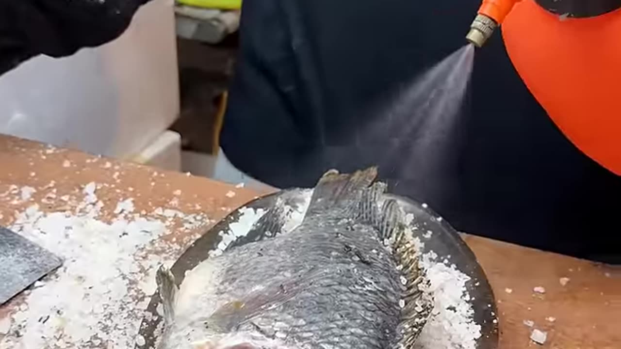 Grilled Fish with Salt - A Simple Delicacy