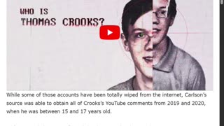 Trump Shooter Thomas Crooks Linked to Neo-Nazi Terrorist Group