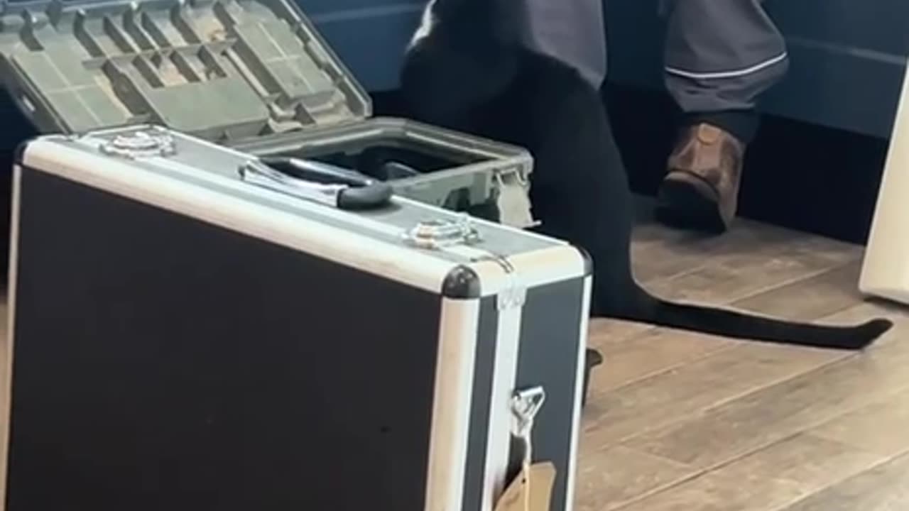 Have to work while very demanding customers watch