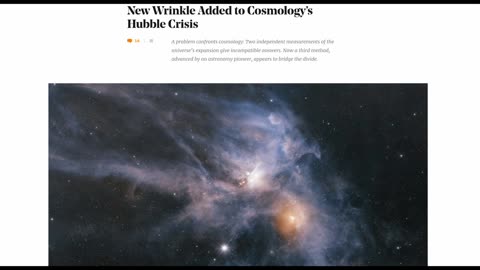 New Wrinkle Added to Cosmology’s Hubble Crisis