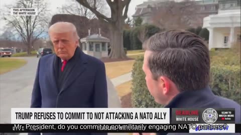 🇬🇱 🔥Greenland Deception (2026): Trump: "I'm not discussing this"