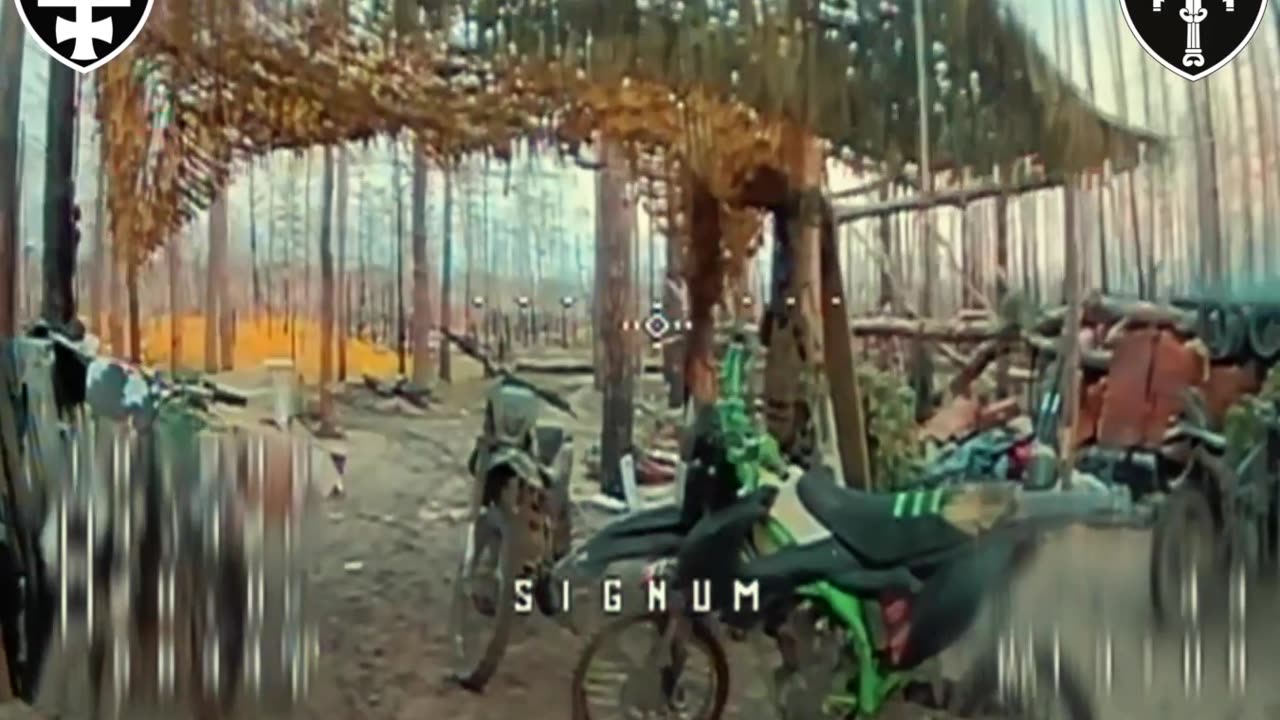 Defenseless Russian Infantry Group Set Up in Forest Like a Weekend Camping Trip