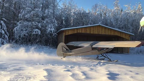 My First Ever Flight On Skis - Alaska Bush Flying