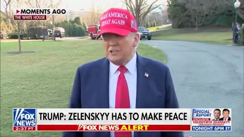 Trump ~ Zelensky not playing with a full deck