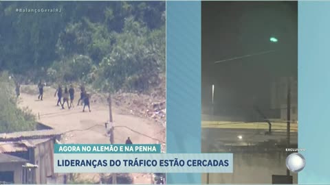 GUERRA NO COMPLEXO DO ALEMÃO E DA PENHA - BALANÇO GERAL RJ COM TINO JUNIOR