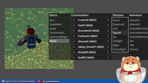 Dev Stream: Making the Character Customization Screen Functional (largely)!