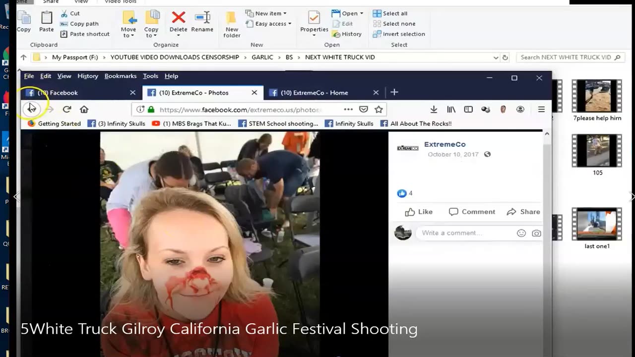 Wal Mart 2019 Fake Shooting -- Simulated Bodies and Crisis Actors