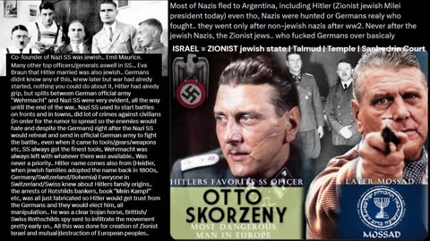 Zionist jews in Nazi SS vs Germans !!!