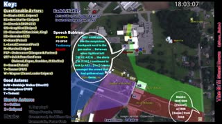 Ken Linke's Operation Rangefinder -14m animated map (at 2x speed) of LE moves from 1800-1814 Hours
