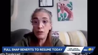 Snap recipient is FURIOUS that President Trump made everyone re-register for the program,