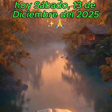 🙏✨Evangelio de hoy Sábado, 13 de Diciembre del 2025✨🙏