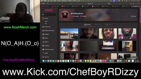 Chef Boy R Dizzy VLOG: @KickStreaming (O_o) #February #20 #2025 (O_o) www.Kick.com/ChefBoyRDizzy