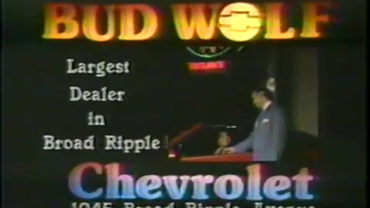 May 16, 1987 - Bud Wolf Chevrolet in Broad Ripple
