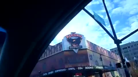 Record building, with snacks and various nicknacks!