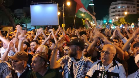 مسيرة شعبية مسيرة الصمود لكسر الحصار عن غزة من طنجة 27 09 2025 اتحدوا في النضال