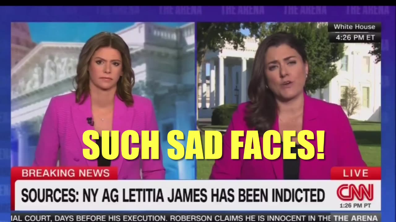CNN Appears Devastated by the Indictment of Letitia James 😂