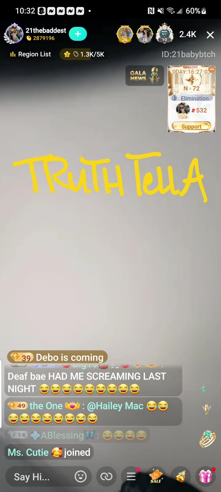 21BADBITCH LIVE WITH HER EX-BOO HOLLYWOOD BREON IN HER BOX