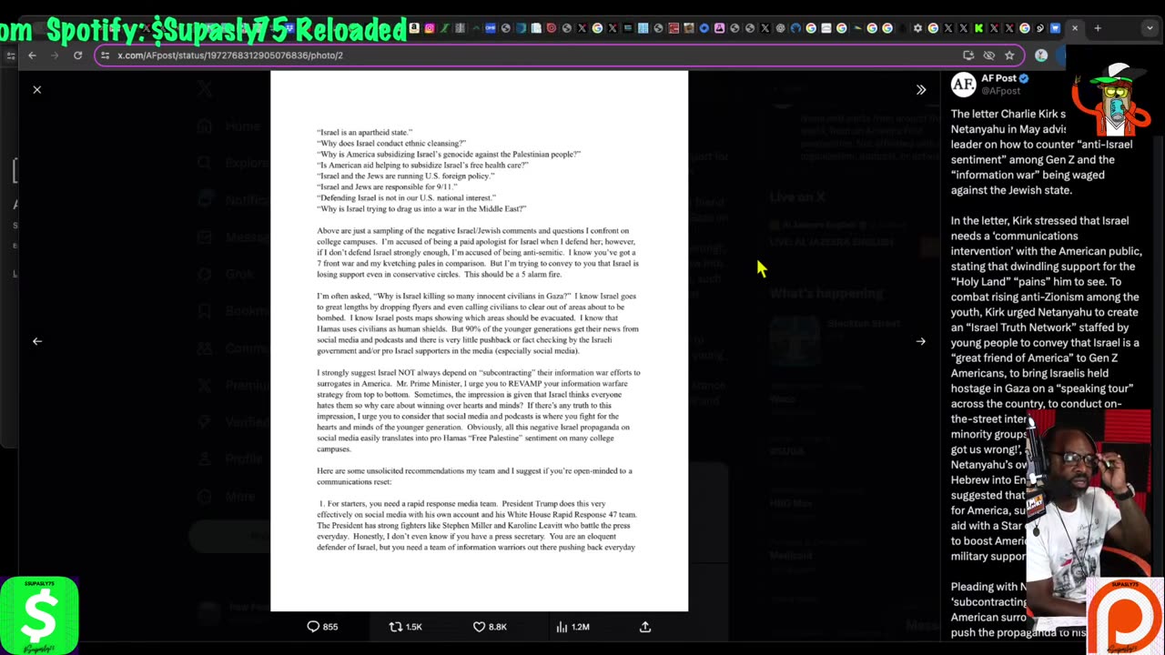 The Feds vs CalDOT, Growing Up Ugly, Charlie Kirk's Letter From The Grave, Digital Prison