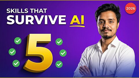 AI Just Replaced 90% of Marketing Tasks — But These 5 Human Skills Are Irreplaceable 🎯