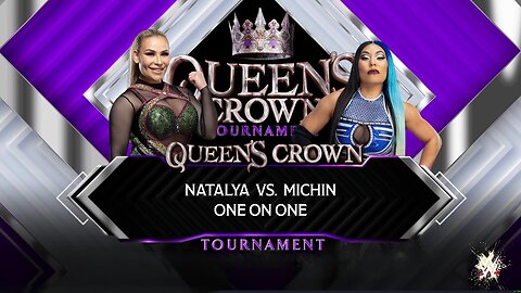 WWE 2k24 Natalya vs Michin