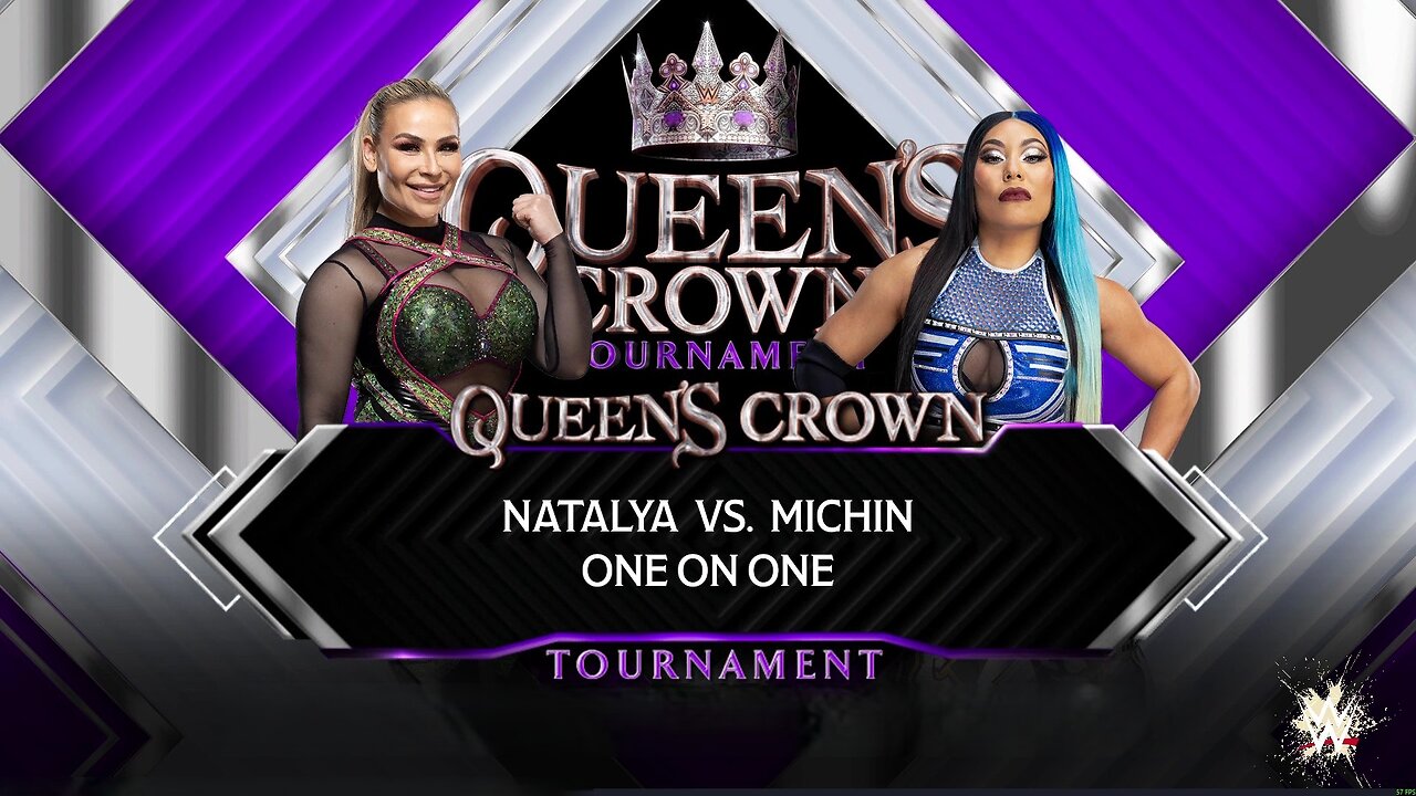WWE 2k24 Natalya vs Michin