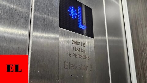 Blue Kone EcoSpace Traction Elevator - RU Hemphill Hall (Radford, VA)