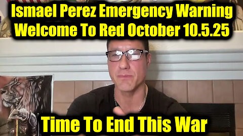 Ismael Perez Emergency Warning 10.5.25 - Welcome To Red October