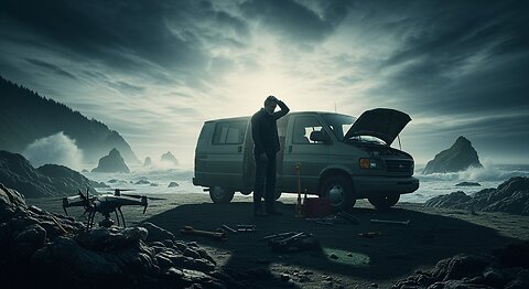 Van Life Fails: Oregon Coast Van Repair, Drone Crashes