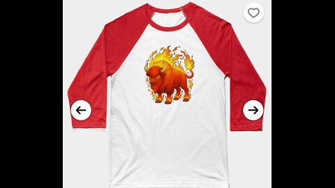 FLAMING BISON – LEGENDARY FIRE SPIRIT DESIGN. SAMER BRASIL