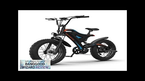 USA Direct AOSTIRMOTOR S18-mini Electric Bike 48V 15Ah Battery 500W Motor 20inch Review