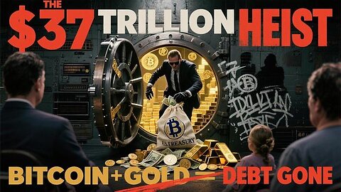 How the U.S. is Using Crypto and Gold to Erase $37 Trillion in Debt Without You Noticing