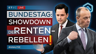 🟥 BUNDESTAG: Kriegt MERZ seine RENTE?! | LIVE | #WATCHparty