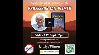 Professor Plimer speaking at an "Australians for Australia" Event