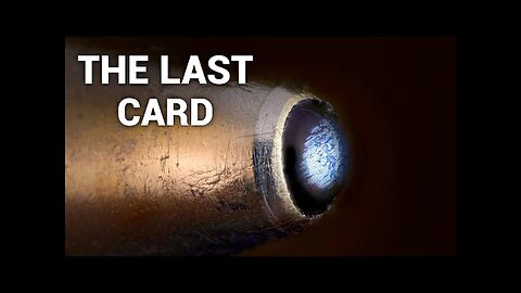 The Last Card Is Being Played Resetting Humanity