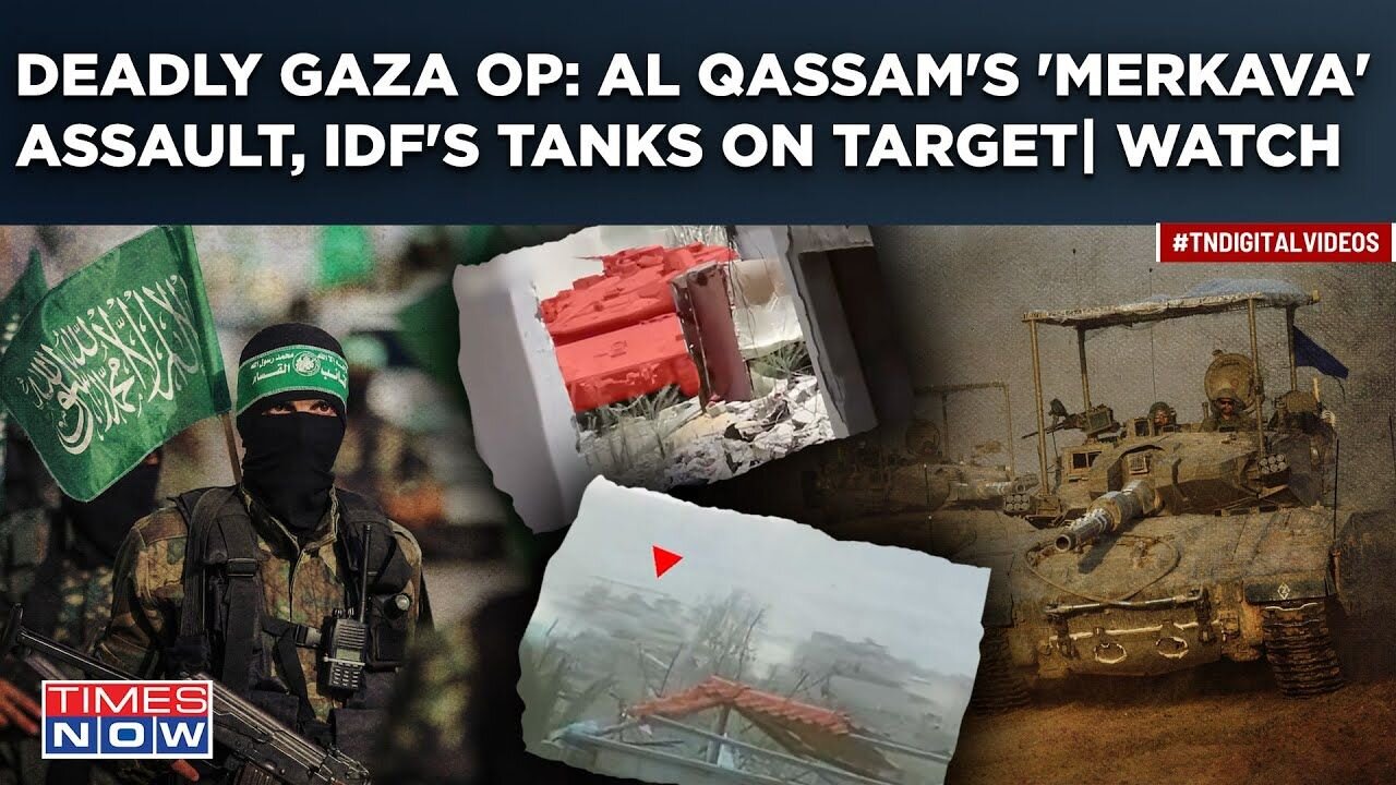 Hamas' Al-Qassam Blows Up 3 Mighty IDF Merkava Tanks in 24 Hrs| Bombshell Video Of Deadly Gaza Op