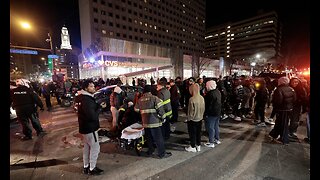 3 injured by car driven into a crowd in Philadelphia after Eagles playoff game