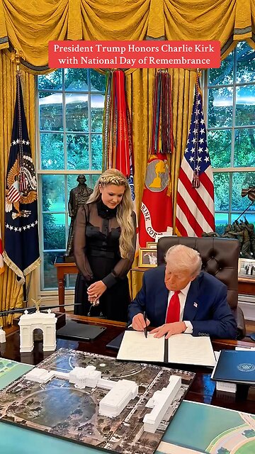 President Trump Honors Charlie Kirk with National Day of Remembrance