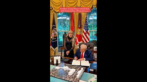 President Trump Honors Charlie Kirk with National Day of Remembrance