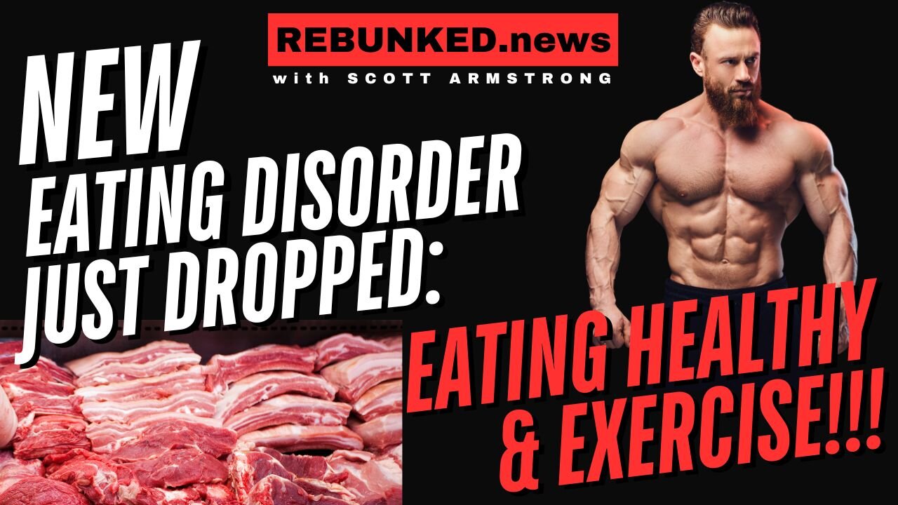 NEW Eating Disorder Just Dropped: EATING HEALTHY & EXERCISE!!!