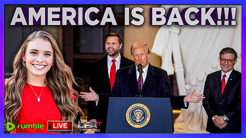 AMERICA IS BACK!!! | LIVE WITH HANNAH FAULKNER 1.21.25 3pm