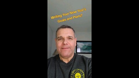 Writing Your New Year's Goals and Plans